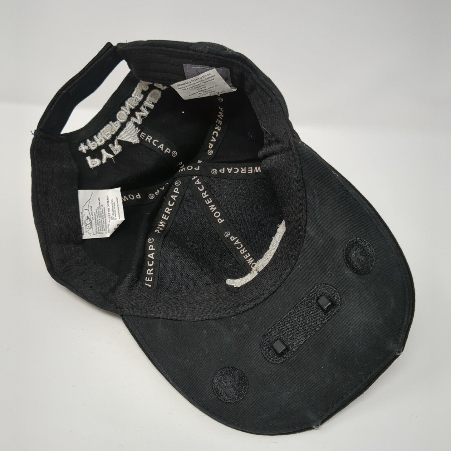 Keep Calves Healthy Strapback Hat Black One Size LED Light Powercap