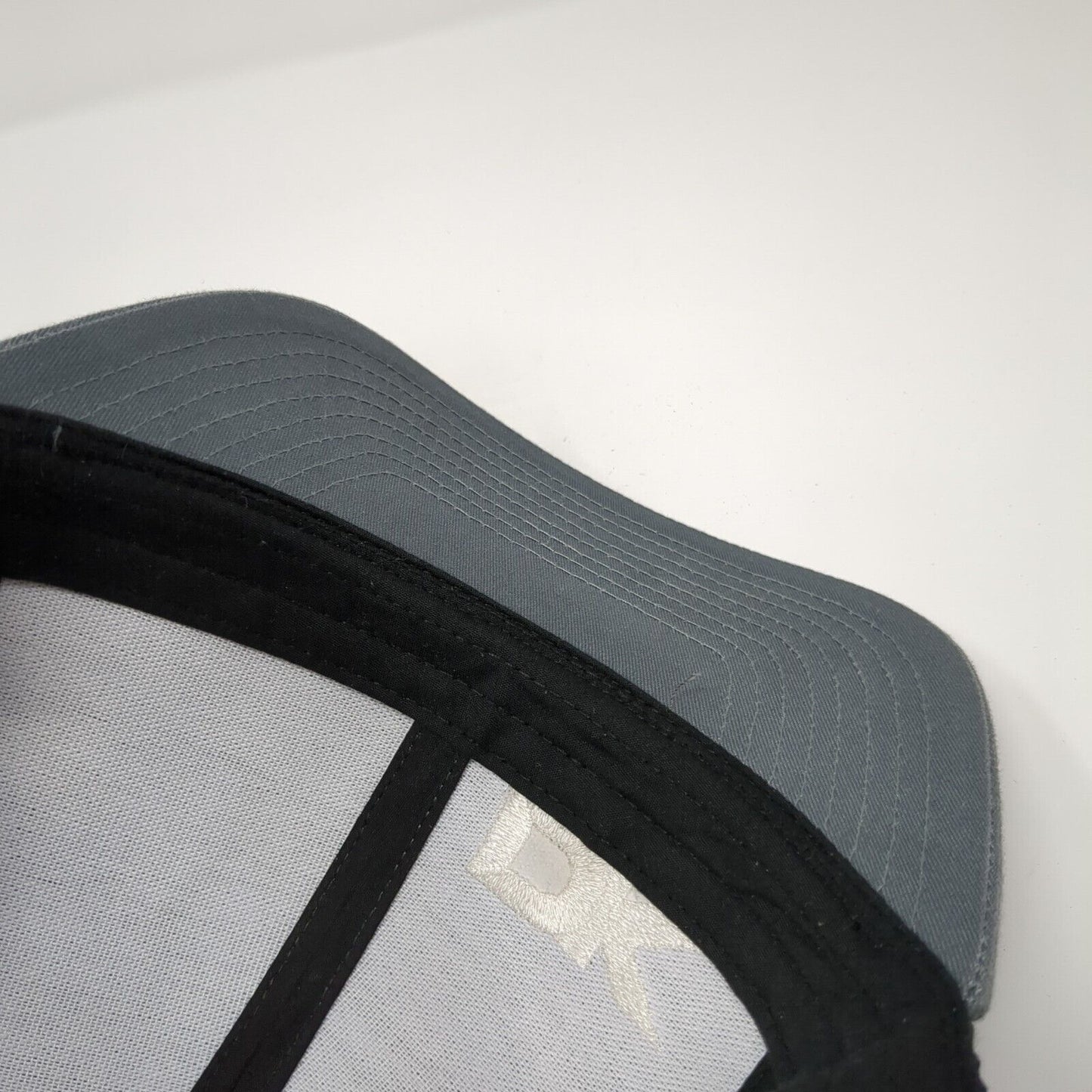 DK Constructors Snapback Mesh Back Trucker Hat Gray One Size Outdoor