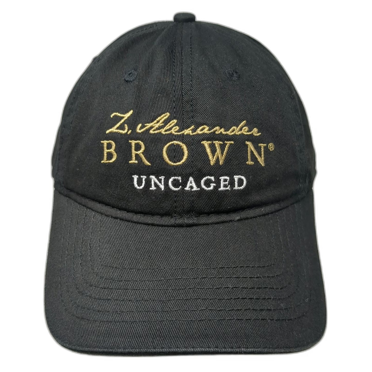Southern Ground Z Alexander Brown Uncaged Hat Baseball Cap Black One Size Logo