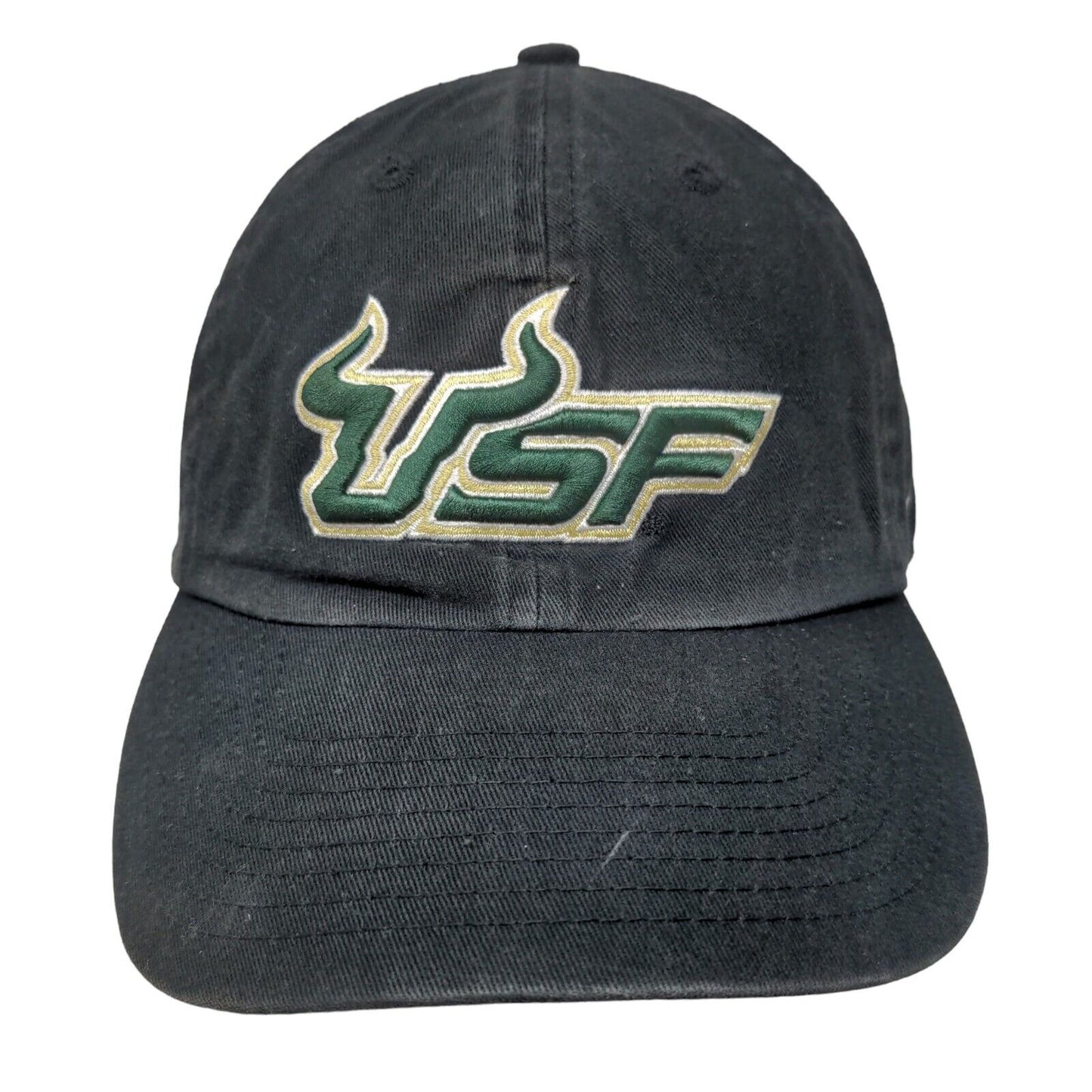 USF Bulls Slideback Hat Black OSFA Embroidered Logo '47 Brand NCASA