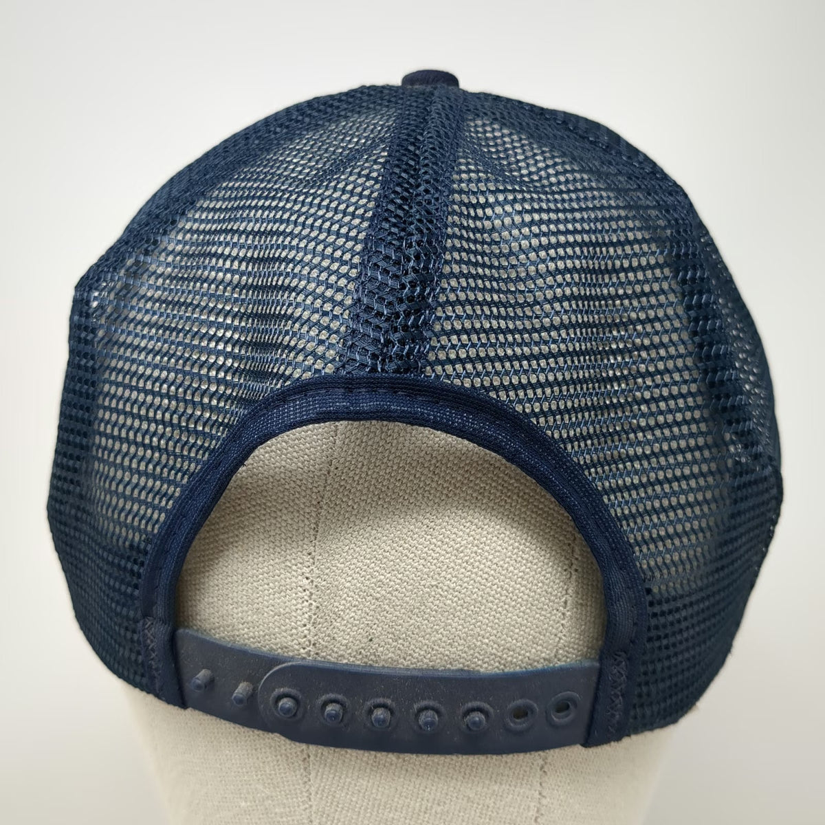 I/D/E/A inc Trucker Hat Blue One Size Houston Texas Pipeline Construction Mesh