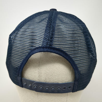 I/D/E/A inc Trucker Hat Blue One Size Houston Texas Pipeline Construction Mesh