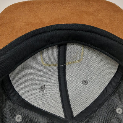 Cirque Baseball Cap Gray One Size Boise ID Skyline Patch Strapback Brown Hat