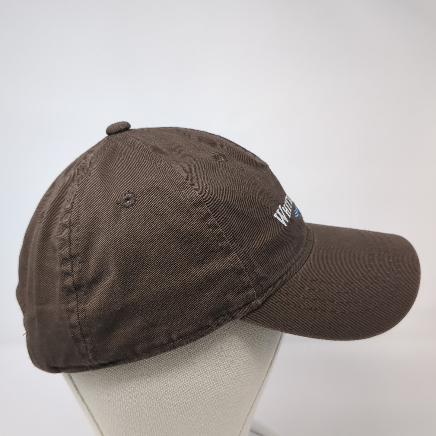 White Hole Resort Slideback Hat Brown One Size Adjustable Outdoor Cap