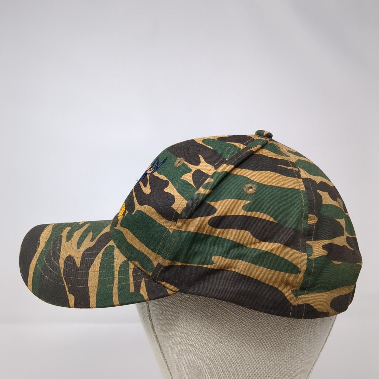 Survivor Strapback Hat Camouflage One Size Adjustable Embroidered 6 Panel