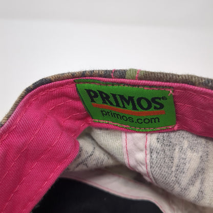 Primos Strapback Hat Multicolor Camo One Size Adjustable Hunting Outdoor