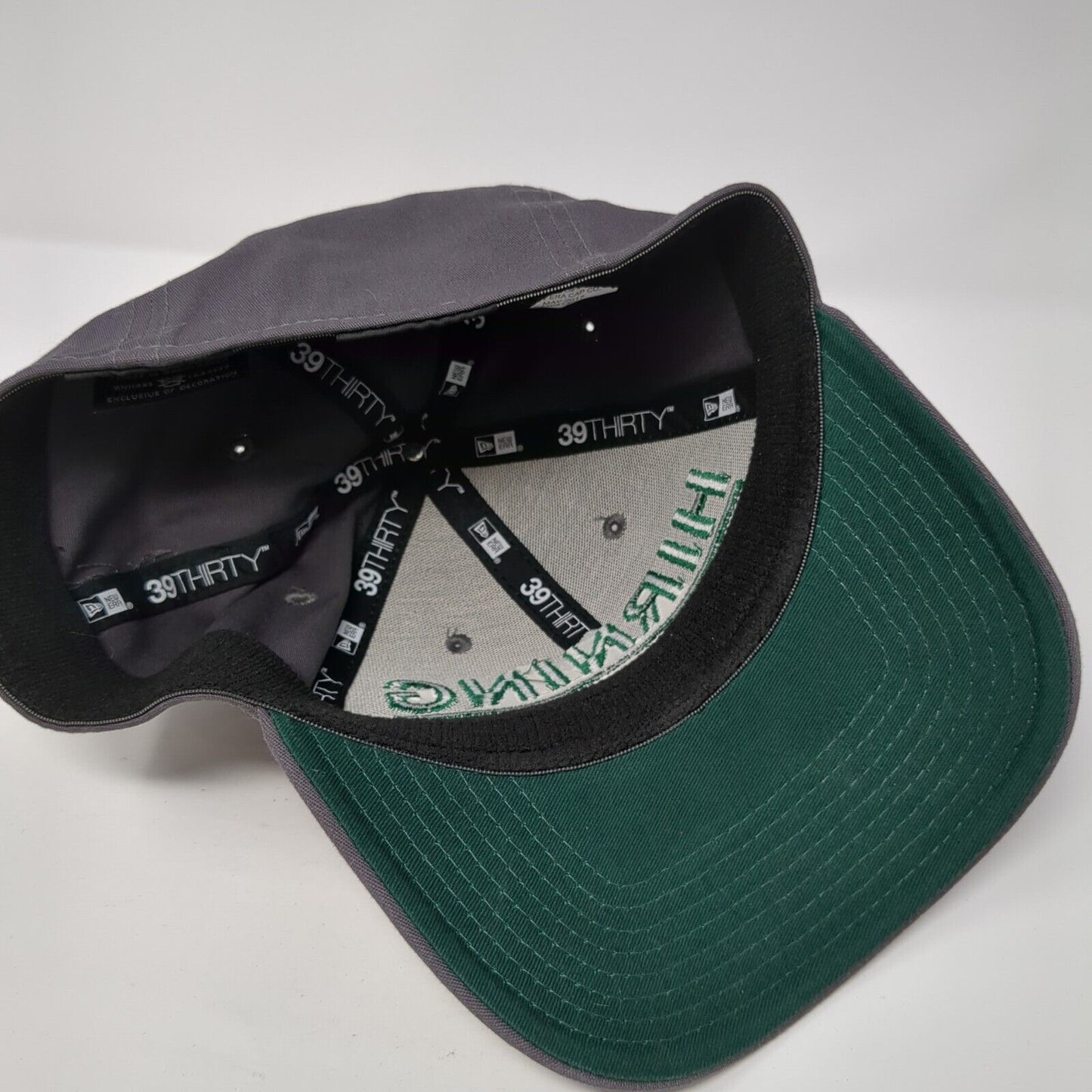 Hirning GMC Fitted Hat Gray L-XL Embroidered 6 Panel New Era 39Thirty