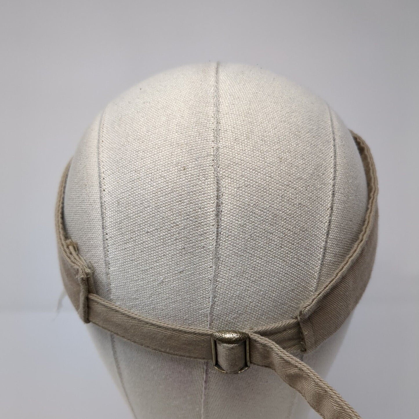 Signatures Slideback Sun Visor Hat Tan One Size Adjustable Lightweight Blank