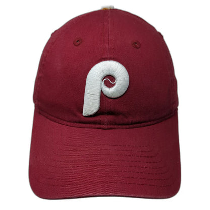 New Era Philadelphia Phillies MLB Baseball Cap Red S Cooperstown 49Forty Hat