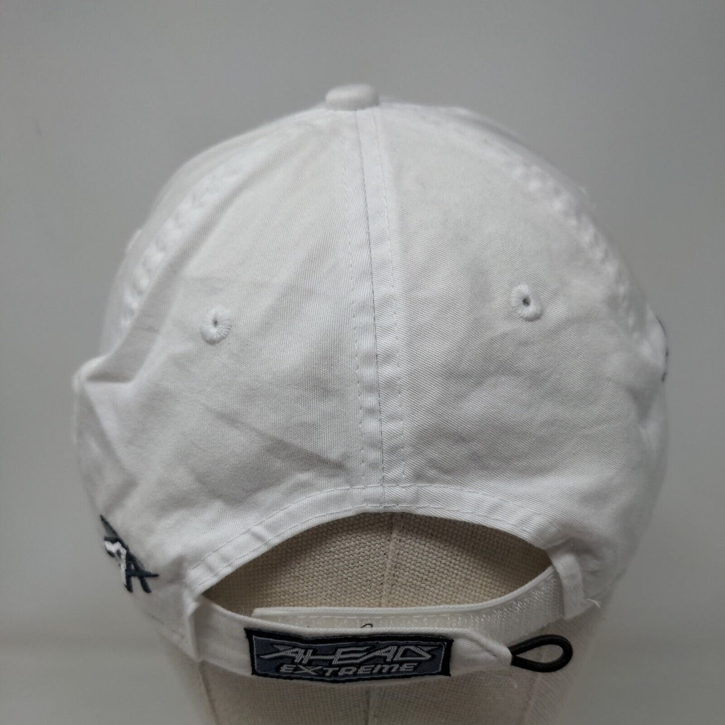 Junior Golf Show RSM Strapback Hat White One Size Embroidered Extreme Fit Ahead