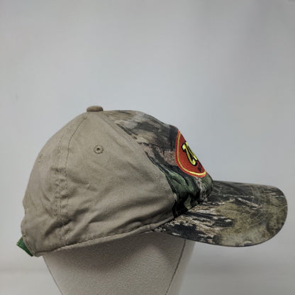 Zoom Bait Company Inc Strapback Hat Camo OSFM Embroidered Adjustable