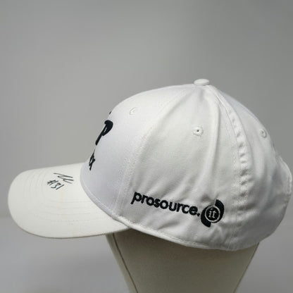 Baseball Cap White One Size GETTRX WRT Racing Signed Signature #31 Sponsor Hat