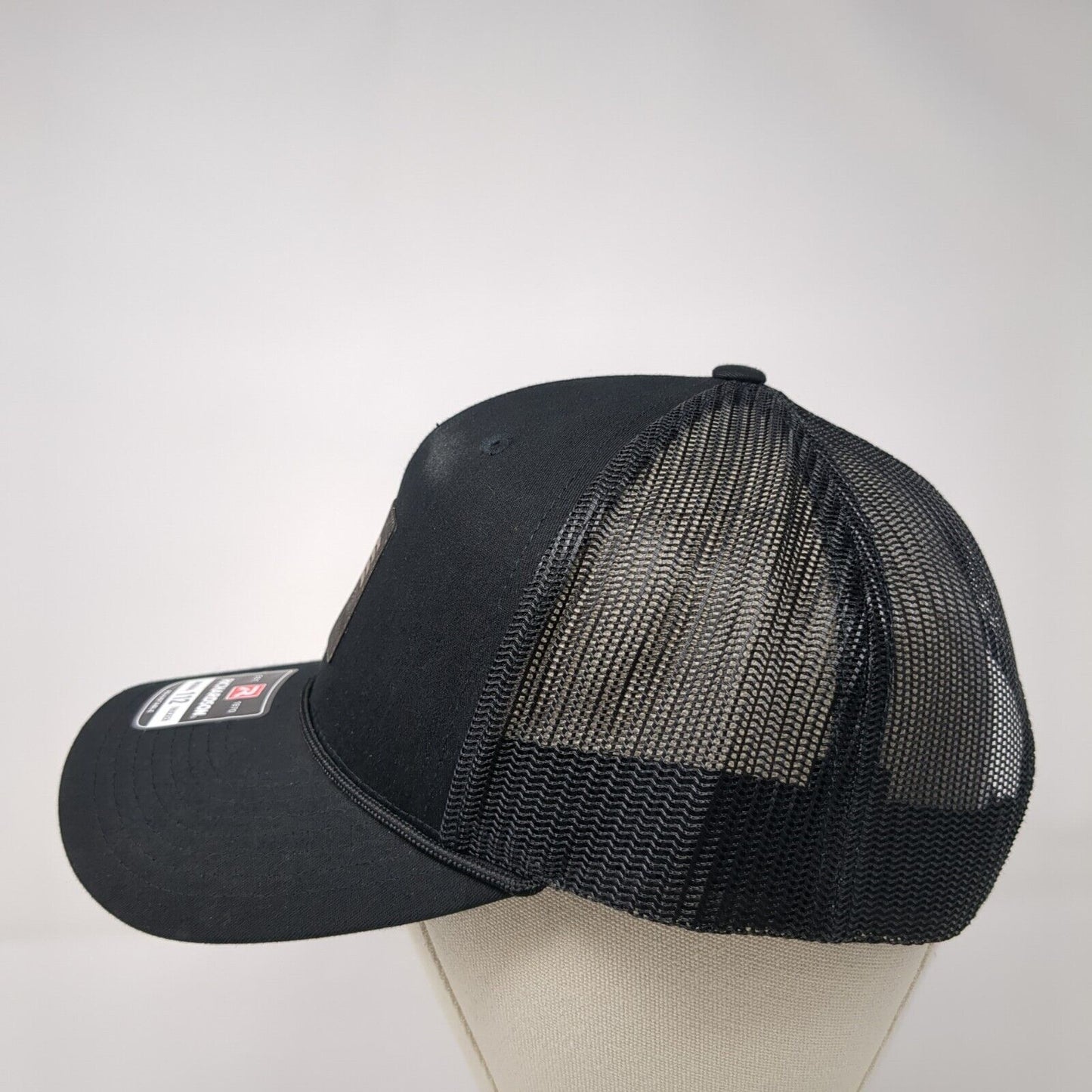 50 Years Idaho Governor's Cup Rope Trucker Hat Black One Size Mesh Back