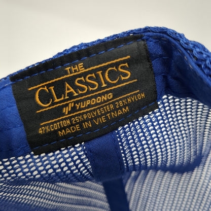 Ciroc Snapback Trucker Hat Blue One Size Adjustable Mesh Back Classics Yupoong