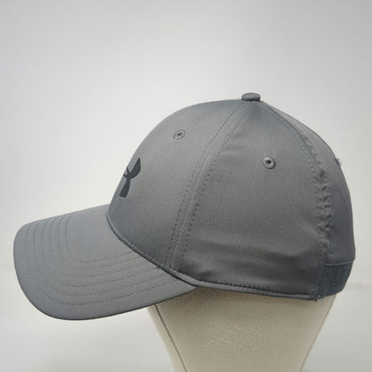 Under Armour Baseball Cap Gray L UA Storm Stretch Fit Performance Sport Hat