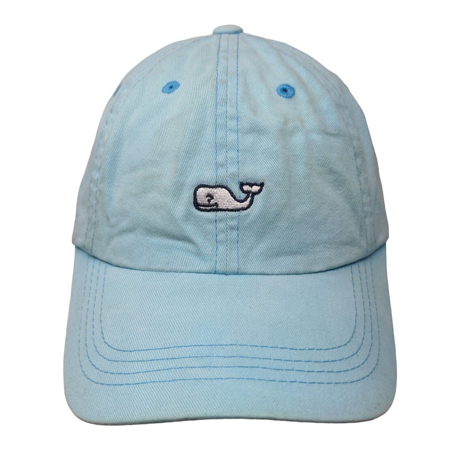 Vineyard Vines Whale Slideback Hat Blue One Size Embroidered Adjustable