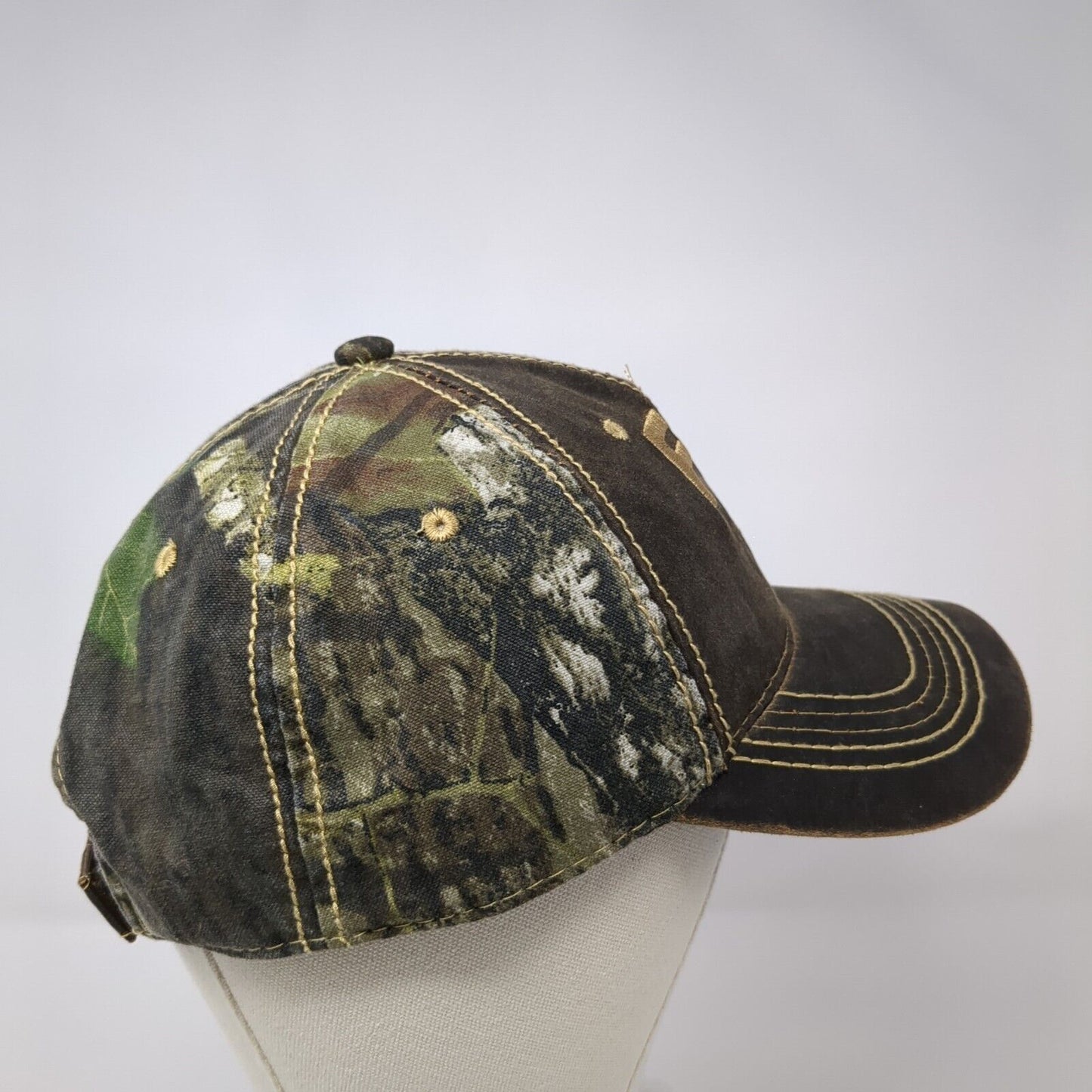 F/U Strapback Hat Camouflage OSFA Embroidered Hunting Port Authority