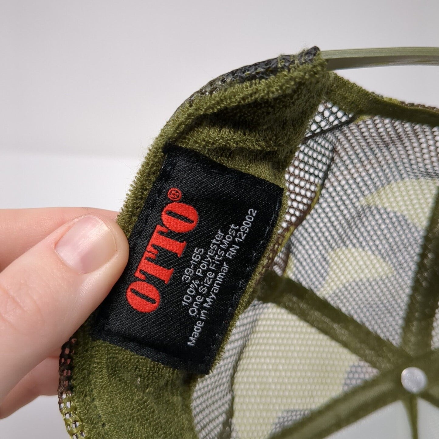 Boats Hoes 24 Snapback Trucker Hat Camouflage OSFA Adjustable Mesh Back Otto