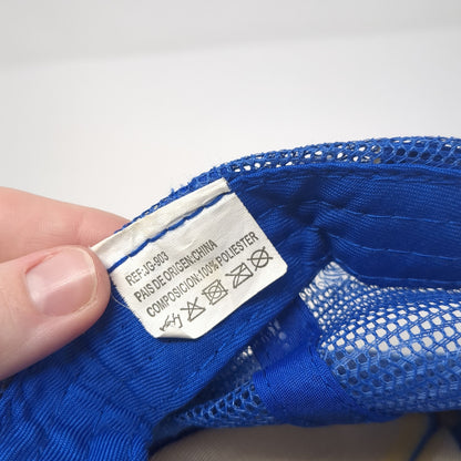 Junior Tu Papa Snapback Trucker Hat Blue One Size Mesh Back Adjustable