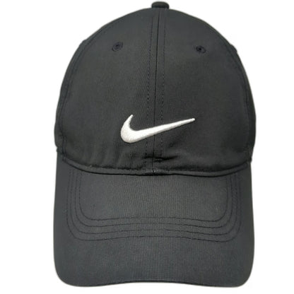 Nike Baseball Cap Black One Size Dri-Fit Legacy91 Strapback Hat Swoosh Logo