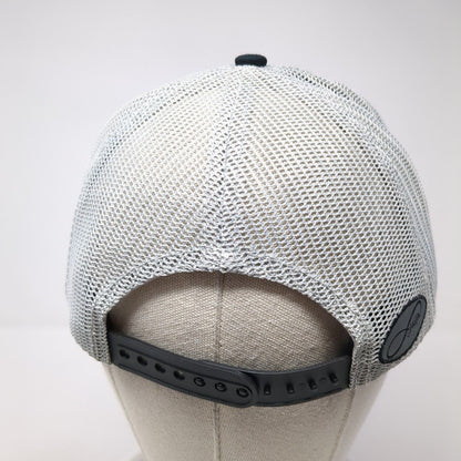 Top of Tamarack Snapback Trucker Hat Black One Size Mesh Back 6 Panel