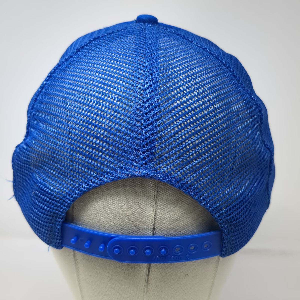 Sportcap Trucker Hat Blue Idaho Safari Potato Mascot Mesh Snapback Vintage