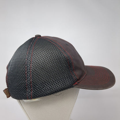 Jack In The Box Strapback Mesh Back Hat Gray One Size Adjustable 6 Panel
