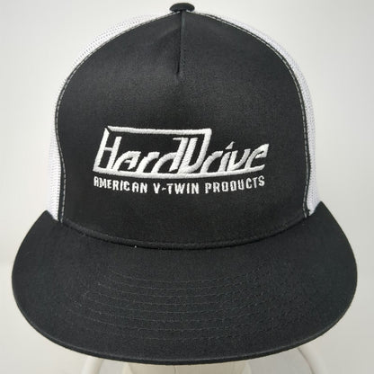 Yupoong Hard Drive American V-Twin Products Trucker Hat Black One Size Mesh Back