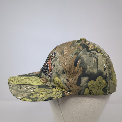 Hunt The Great Outdoors Baseball Cap Multicolor One Size Adjustable Camouflage
