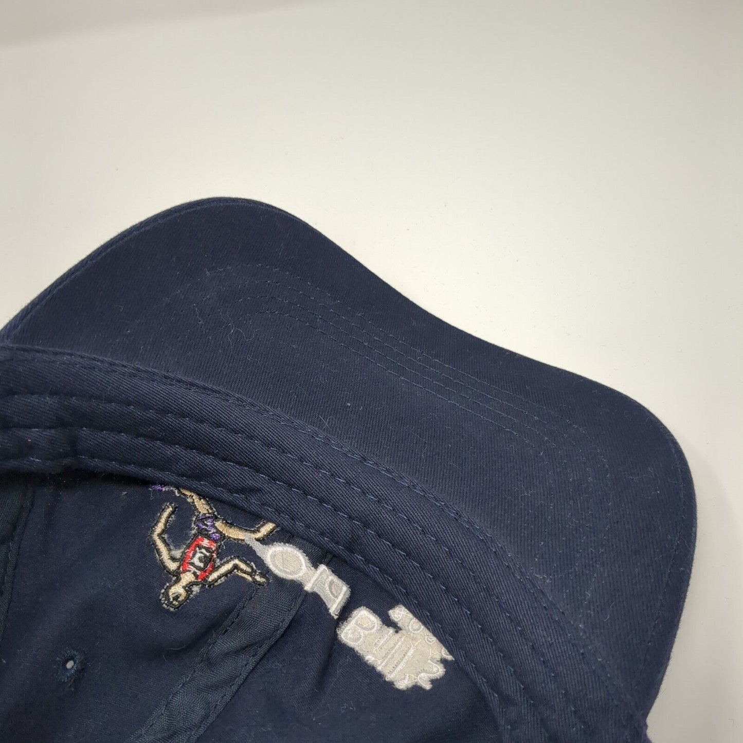 Old Bill's 2020 Run Committee Strapback Hat Blue One Size Adjustable Embroidered