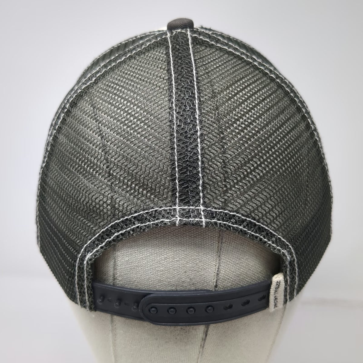 Billabong Trucker Hat Gray One Size California Love Bear Mesh Snapback Surf