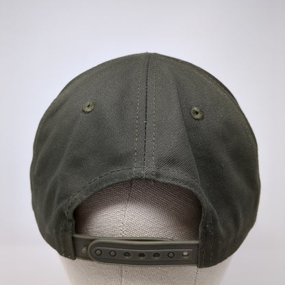John Deere Snapback Hat Gray One Size Adjustable Embroidered 6 Panel