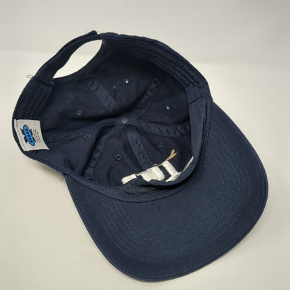 Miller Lite Strapback Hat Blue One Size Adjustable Embroidered Big X