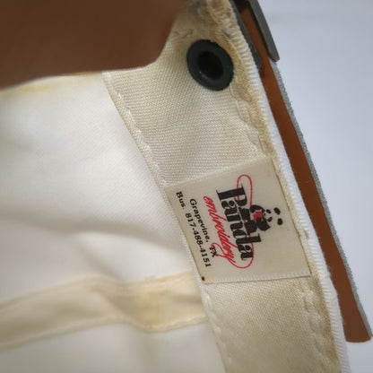 YoungAn Hat 5 Panel White One Size PVI Water Heaters Boilers Rope Leather Strap