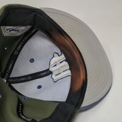 Miami Giants Fitted Hat Multi 7 3/4 Embroidered Colorblock Ebbets Field Flannels