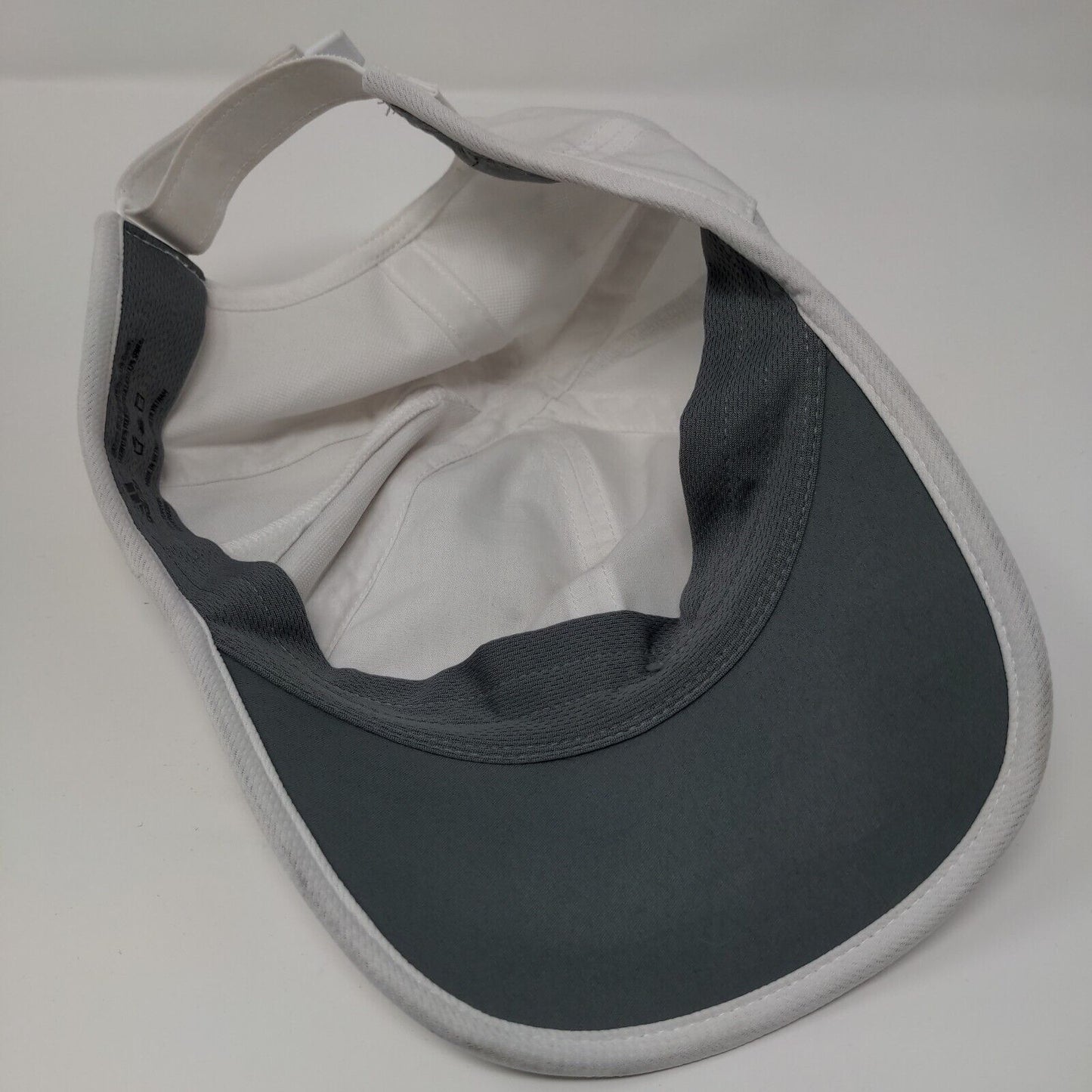 Adidas Aeroready Strapback Hat White OSFA Adjustable Breathable 6 Panel
