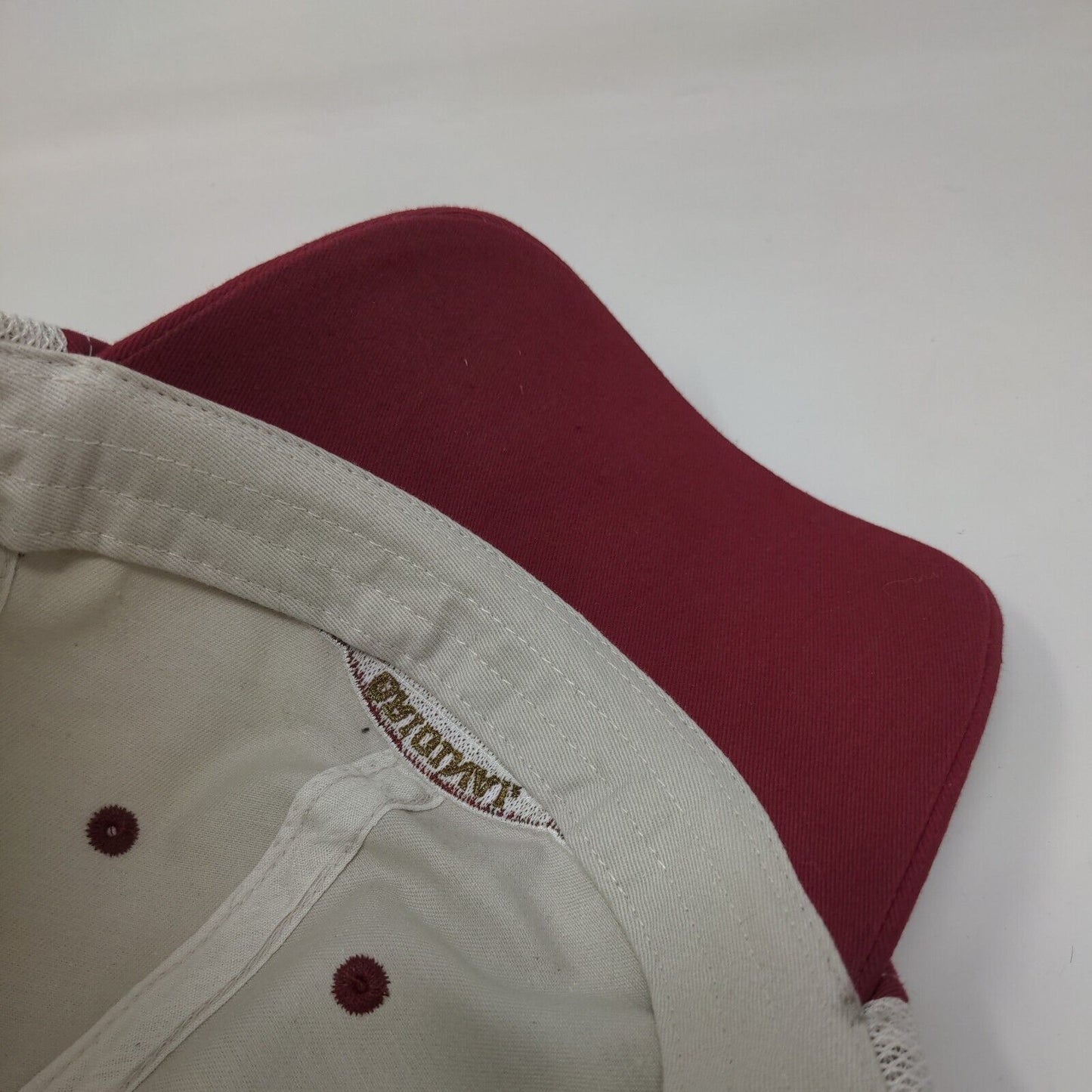 Original Brand Bahamas Slideback Trucker Hat Tan One Size Adjustable Mesh Back