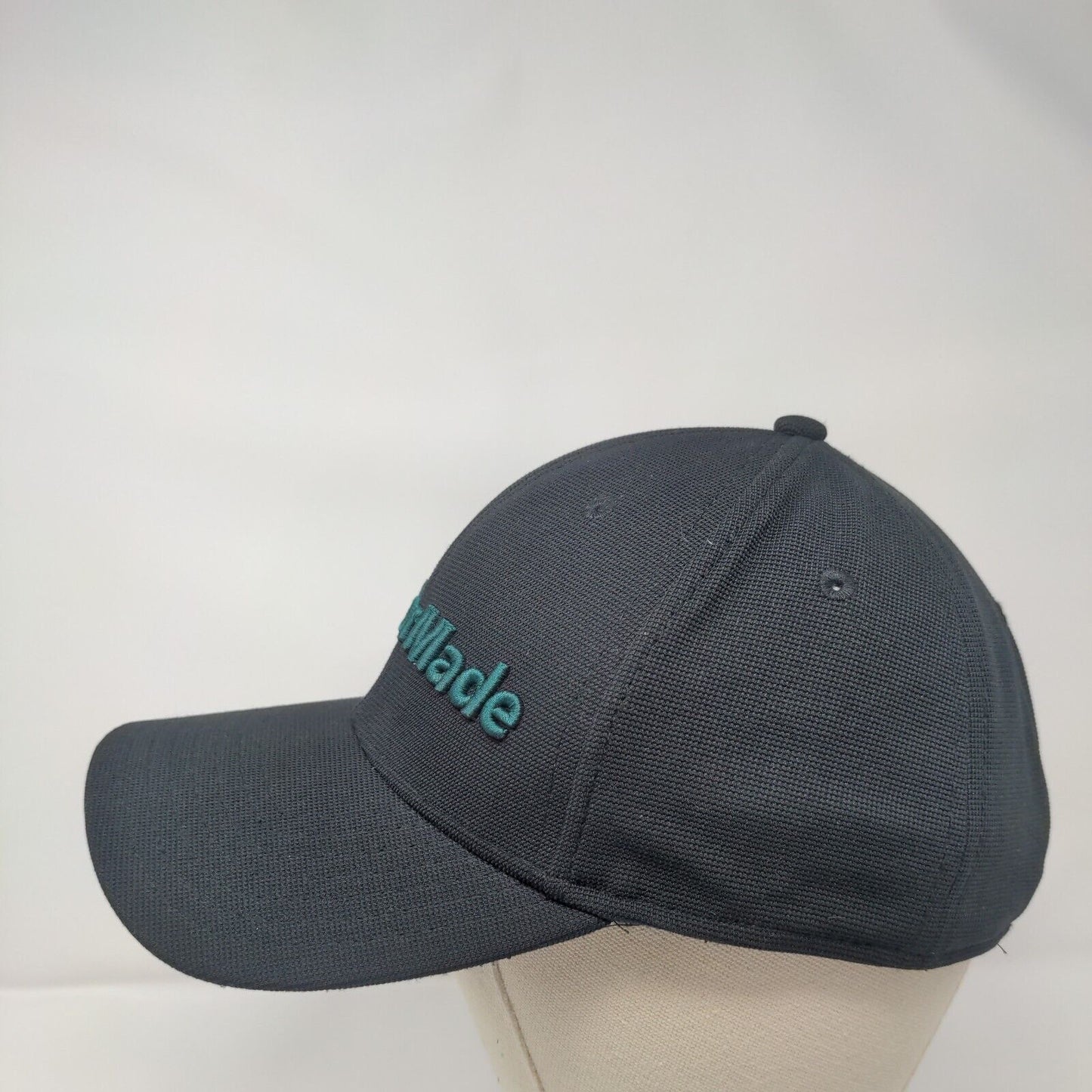 TaylorMade Est 79 Strapback Golf Hat Black OSFA Adjustable Embroidered Polyester