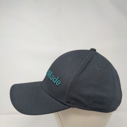 TaylorMade Est 79 Strapback Golf Hat Black OSFA Adjustable Embroidered Polyester