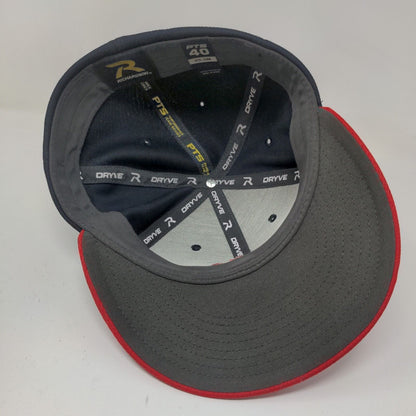 Richardson Men's Fitted Hat Blue Red Size XS-S PTS40 Disney Team Game Day USA