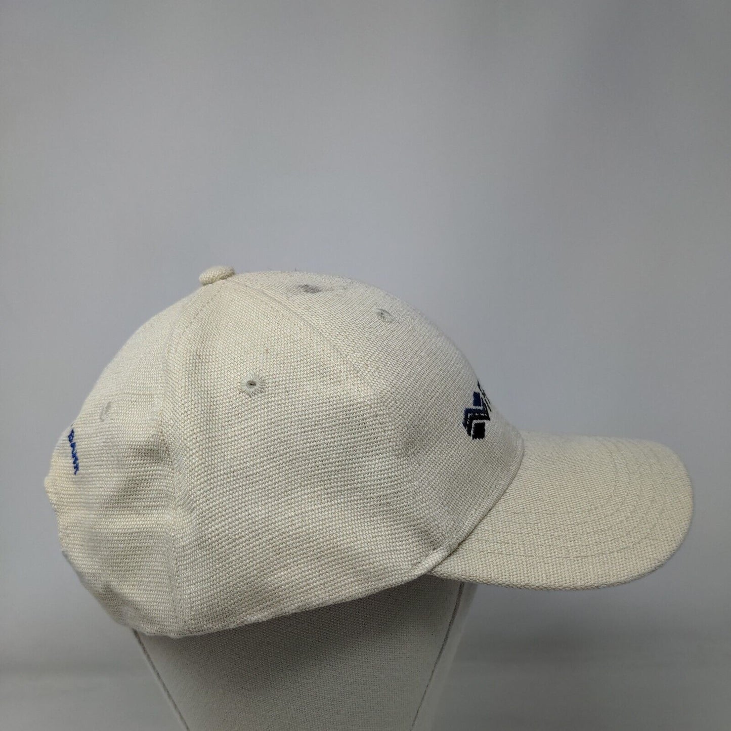 FLC Bank Florida's Hemp Bank Strapback Hat Tan One Size Adjustable Econscious