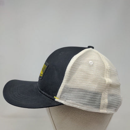 Carhartt Snapback Mesh Back Trucker Hat Black One Size Colorblock