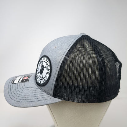 Richardson Trucker Hat Gray One Size Arc Up Welding Fabrication Patch Snapback
