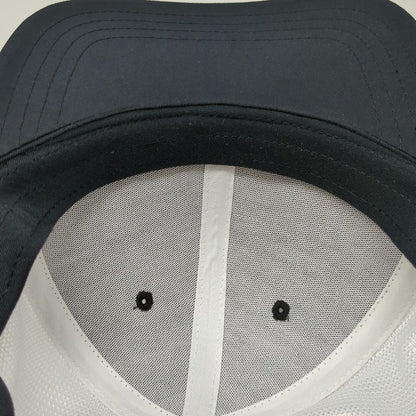 Under Armour Trucker Hat Black One Size Mesh Snapback Diamond Patch Curved Brim