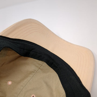 Carhartt Snapback Trucker Hat Tan One Size Adjustable Embroidered Mesh Back