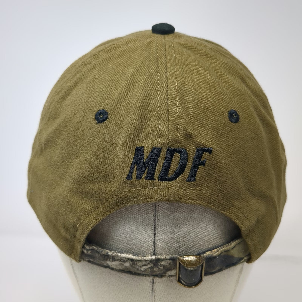 Outdoor Cap Mule Deer Foundation MDF Baseball Cap Brown One Size Camo Brim Hat