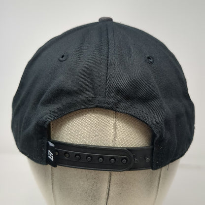 Black Box VR Fitness 5 Panel Black Hat One Size Snapback Level Up Your Life