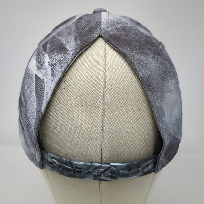 ivivva by lululemon 5 Panel Gray Hat L Snapback Seek Wonder Camo Stretch Graphic