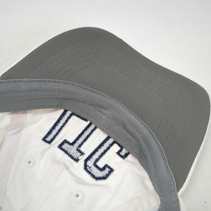 Imperial LTC White Baseball Cap One Size Slideback US Flag Bird Performance Hat