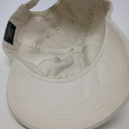 Cap America Baseball Cap Beige One Size Lamb Weston Embroidered Adjustable Hat